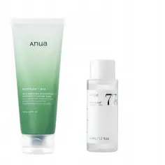 Anua Heartleaf + BHA pianka oczyszczająca i tonik Anua 77% Heartleaf.
