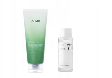 Anua Heartleaf + BHA pianka oczyszczająca i tonik Anua 77% Heartleaf.