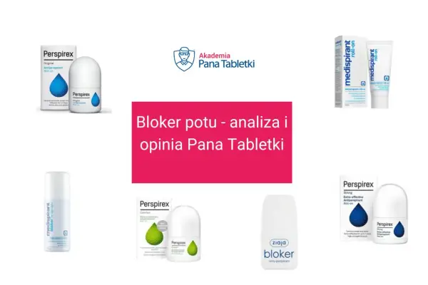 Bloker potu - jak stosować, by naprawdę działał
